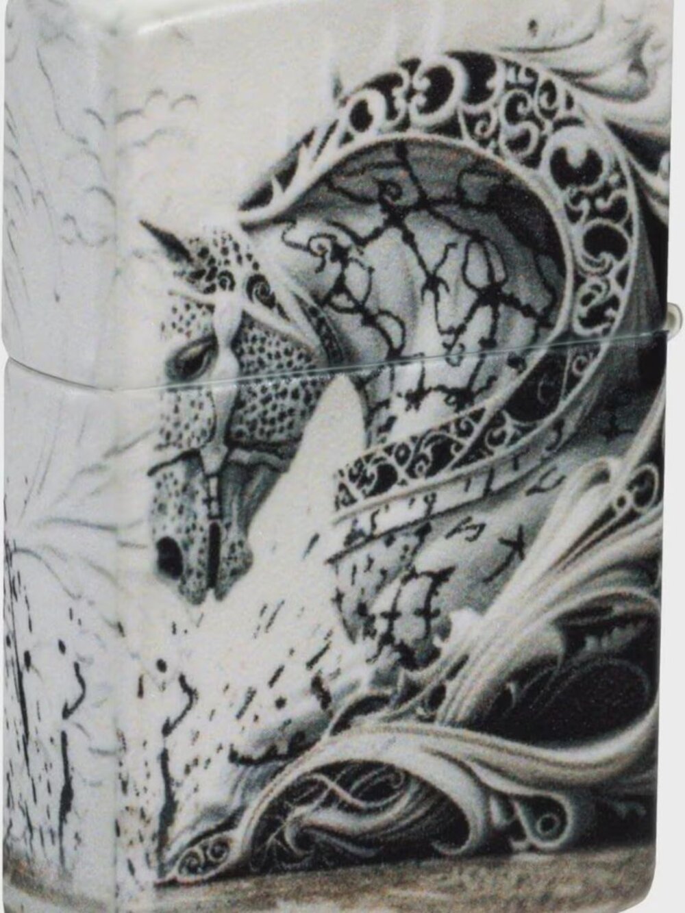 Medieval Knight on Horseback 540 Design, Multi-Sided Zippo